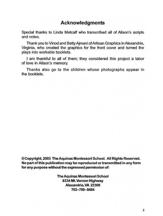 Acknowledgment & Copyright: Shakespeare for Children: Hamlet By Alison Futtrell