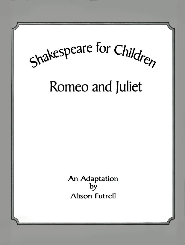 Title Page — Shakespeare for Children: Hamlet By Alison Futrell
