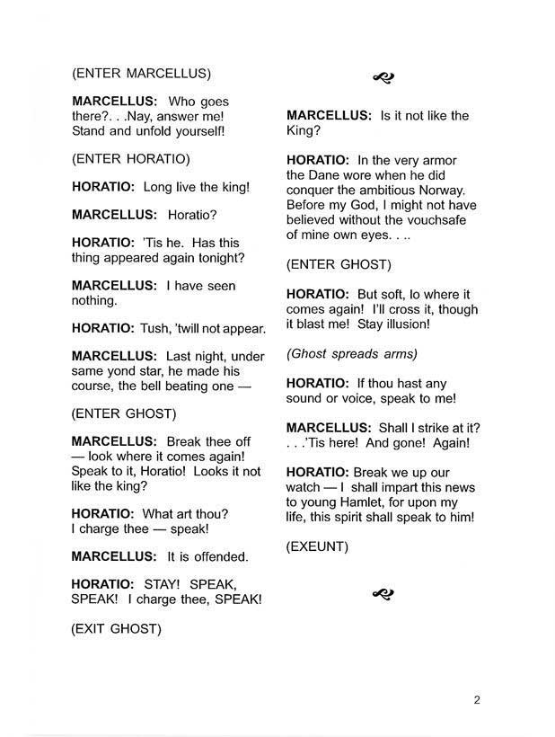 Excerpt — Shakespeare for Children: Hamlet By Alison Futrell